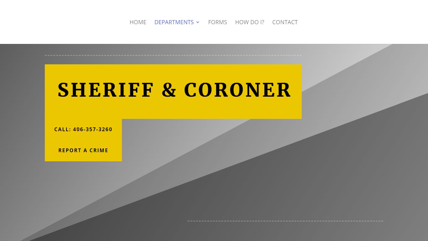 Blaine County Sheriff & Coroner's Office | Learn More